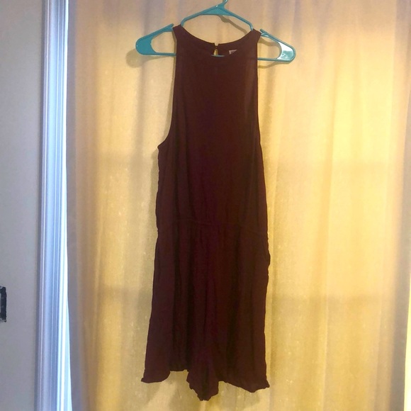🔹4 for $30 Large Plum Mossimo Romper - Picture 1 of 6
